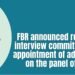 Appointment of Advocates on the panel of FBR