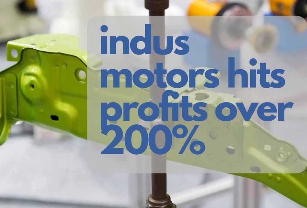Indus Motors Profits increased