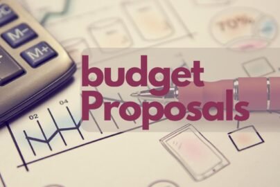 Budget Proposals 2021