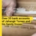 Bank Accounts Freeze Jahangir Tareen Sugar Scandal