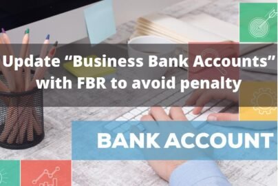 Business Bank Account Updation with FBR Section114A