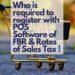 Registration of Tier1 Retailers with Point of Sale Software of FBR