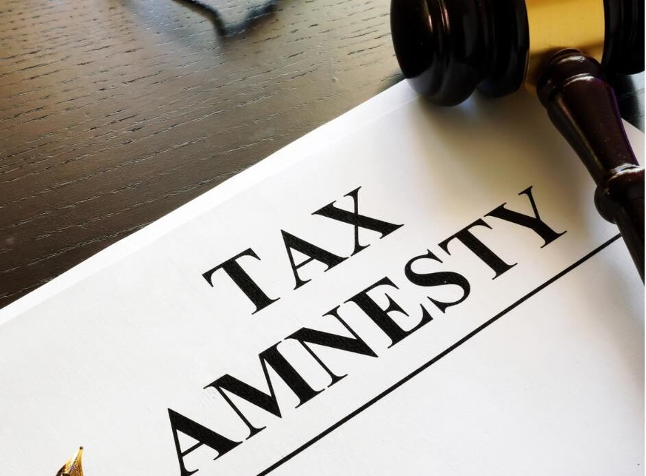Tax Amnesty Relief by President case of failure to upload declarations of amnesty scheme