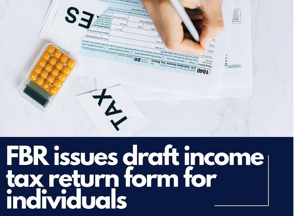 Draft income tax returns form for individuals other than salary