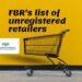 FBR issued list of unregistered and unintegrated tier1 retailers