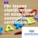 FBR issues clarification on suspicious exemption certificates