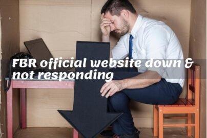 FBR website down and not responding