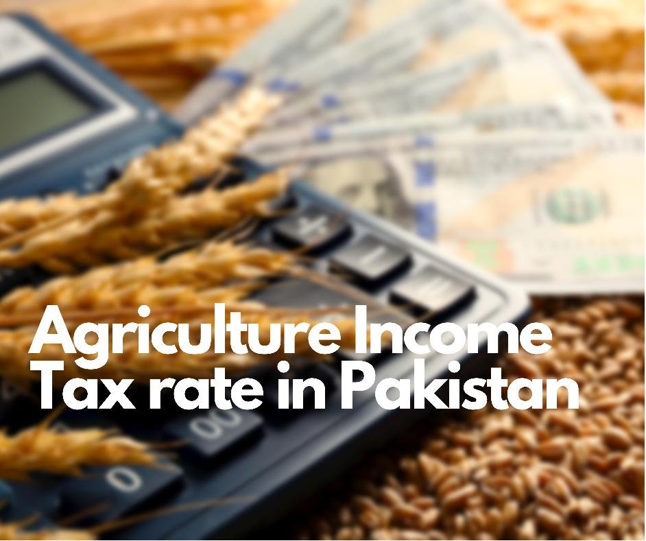 Agriculture Tax Rate In Punjab Pakistan 20202021