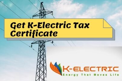 K Electric Tax Certificate 2021