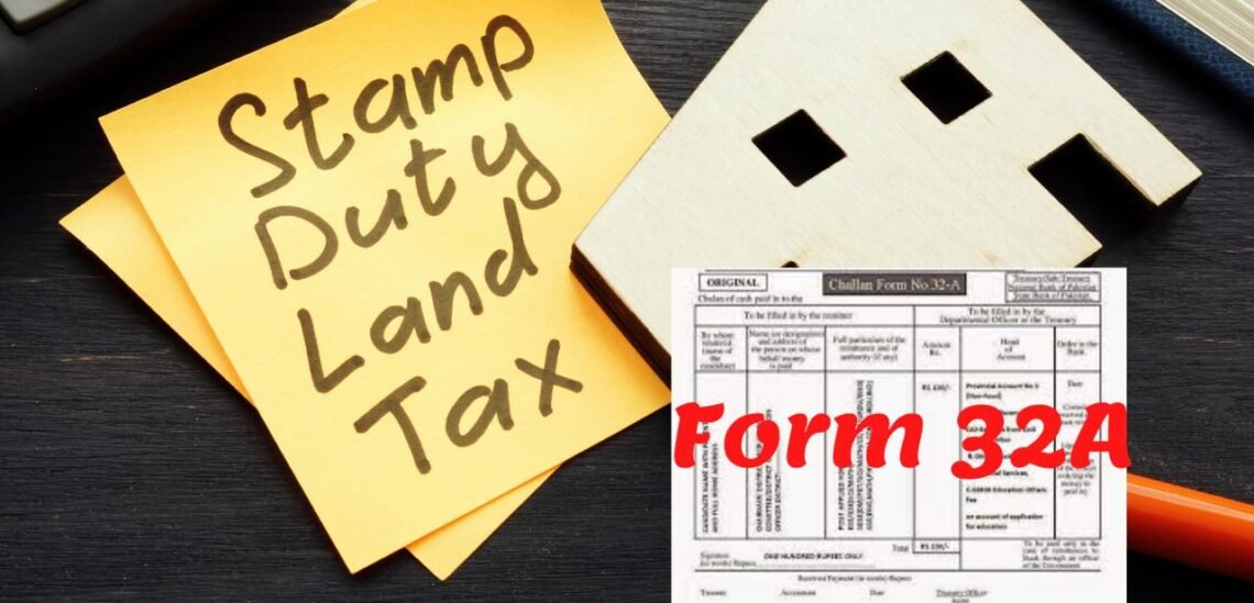 32A Challan form Download Online in PDF and Word Format