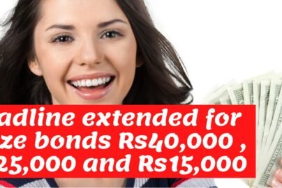 State Bank extended deadline for encashment of prize bonds Rs40000 Rs25000 and Rs15000