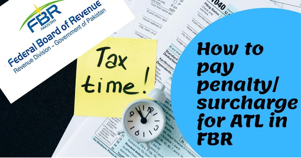 How to pay penalty surcharge for ATL active taxpayer status list with FBR in 2021
