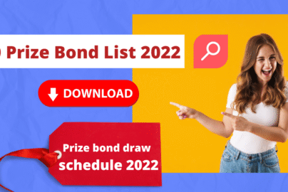 200 Prize Bond List 2022 and Prize bond Draw Schedule 2022