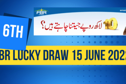 FBR Lucky Draw 15 June 2022