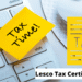 Lesco Withholding Tax Certificate Download Online