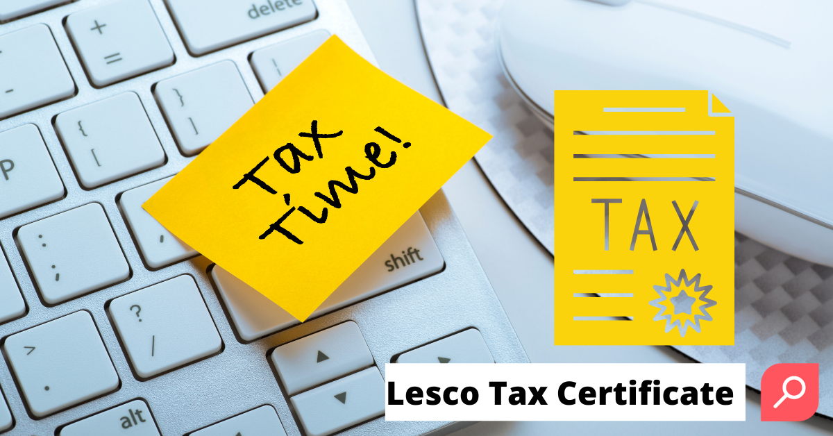 Lesco Withholding Tax Certificate Download Online