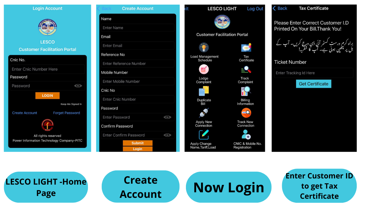 How To Download LESCO Bill Tax Certificate Online
