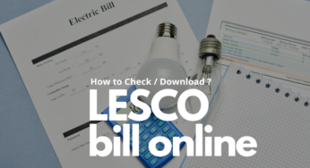 How to Check LESCO Bill Duplicate Online