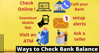 How to Check Your Bank Balance Online