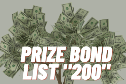 200 Prize Bond lucky draw list check online 15 September 2022