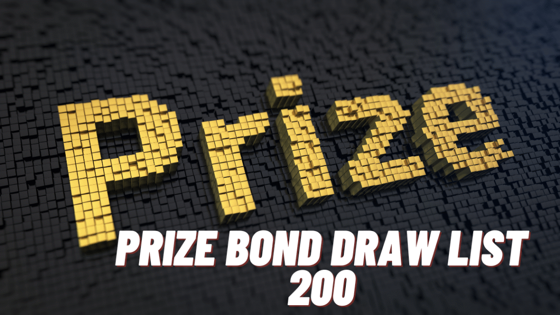 200 prize bond draw list September 2022