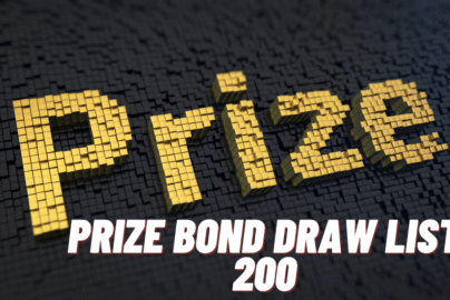 200 prize bond draw list September 2022