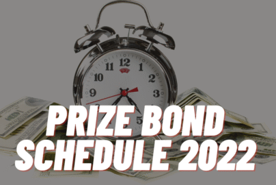 prize bond draw schedule 2022