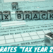 tax rates tax year 2019 tax brackets tax card