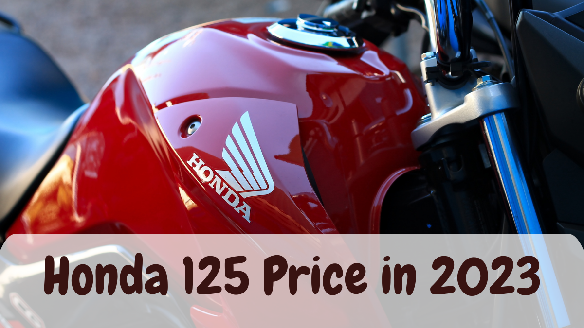 honda 125 new model 2023 price in pakistan today