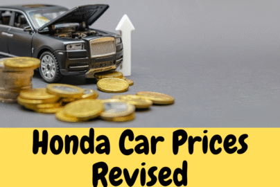 Honda car revised prices 2023 Honda city Honda civic and BRV