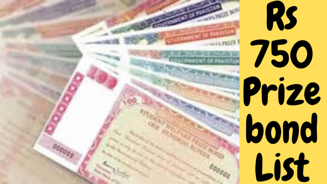 Rs 750 Prize bond List download online check