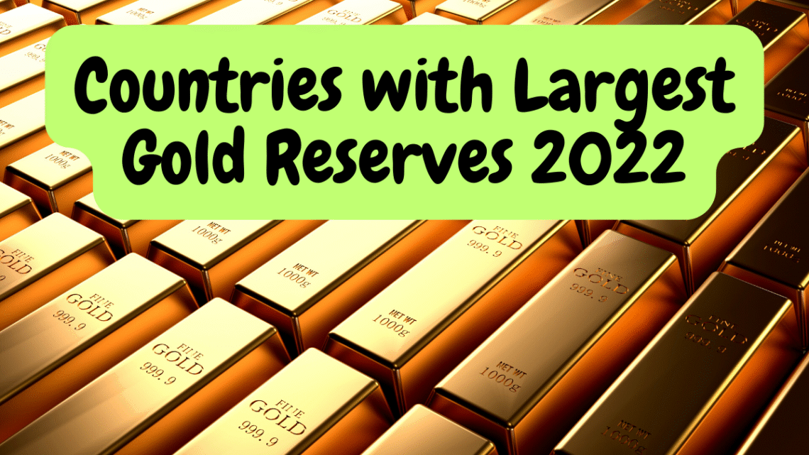 Countries with Largest Gold Reserves 2022