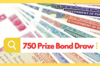 750 Prize Bond Draw Schedule 2023 check and download online
