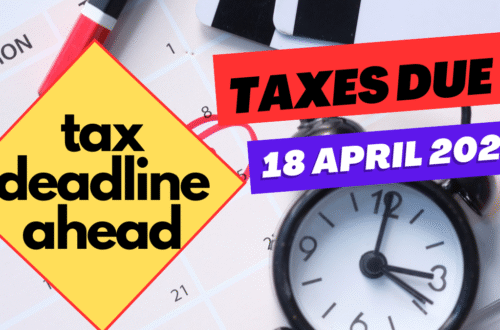Are taxes due at midnight on the 18th April 2023
