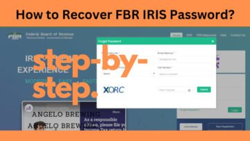 How to Recover FBR IRIS Password
