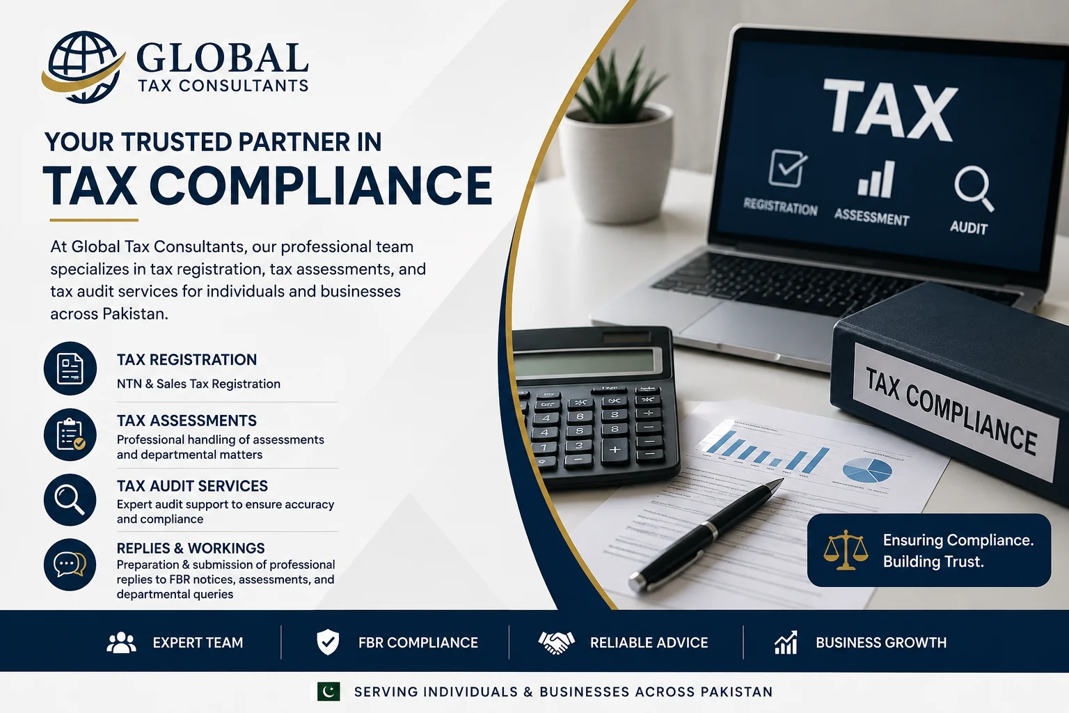 global tax consultants provide tax accounting corporate and audit services