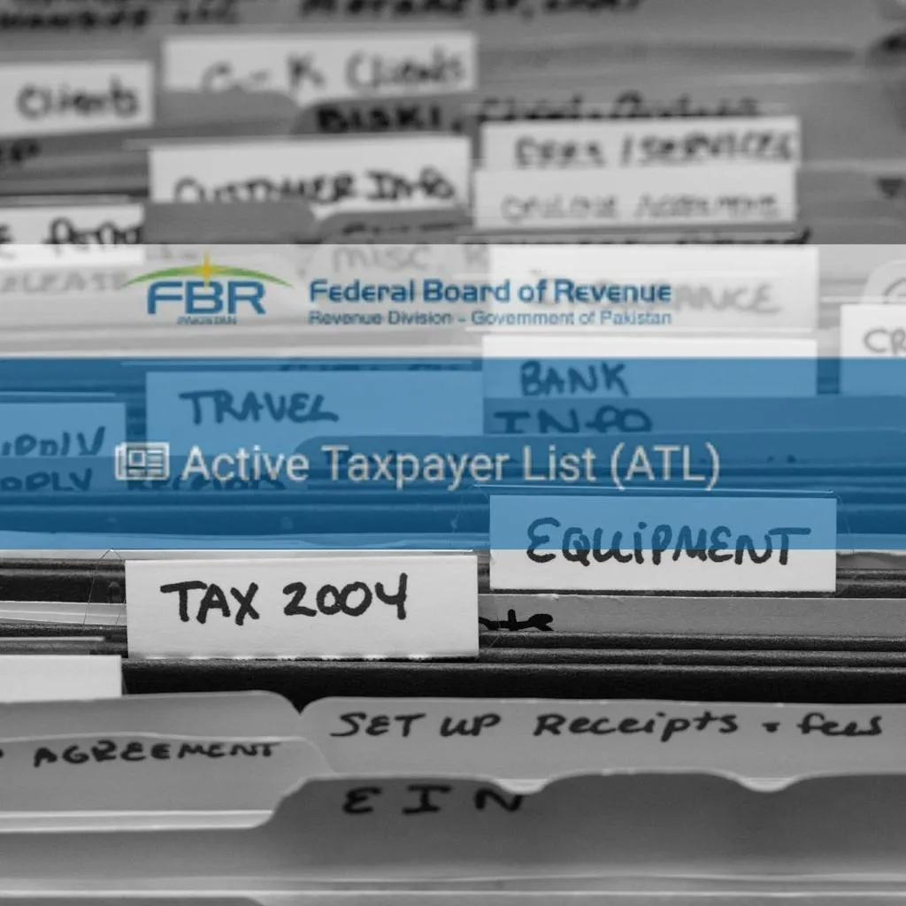 Active Taxpayer List ATL FBR 2020