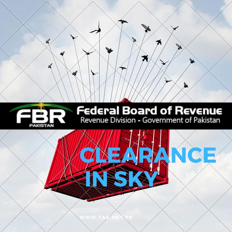 Clearance-In-Sky-Pakistan-customs-FBR