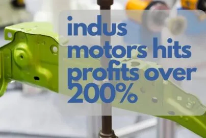 Indus Motors Profits increased