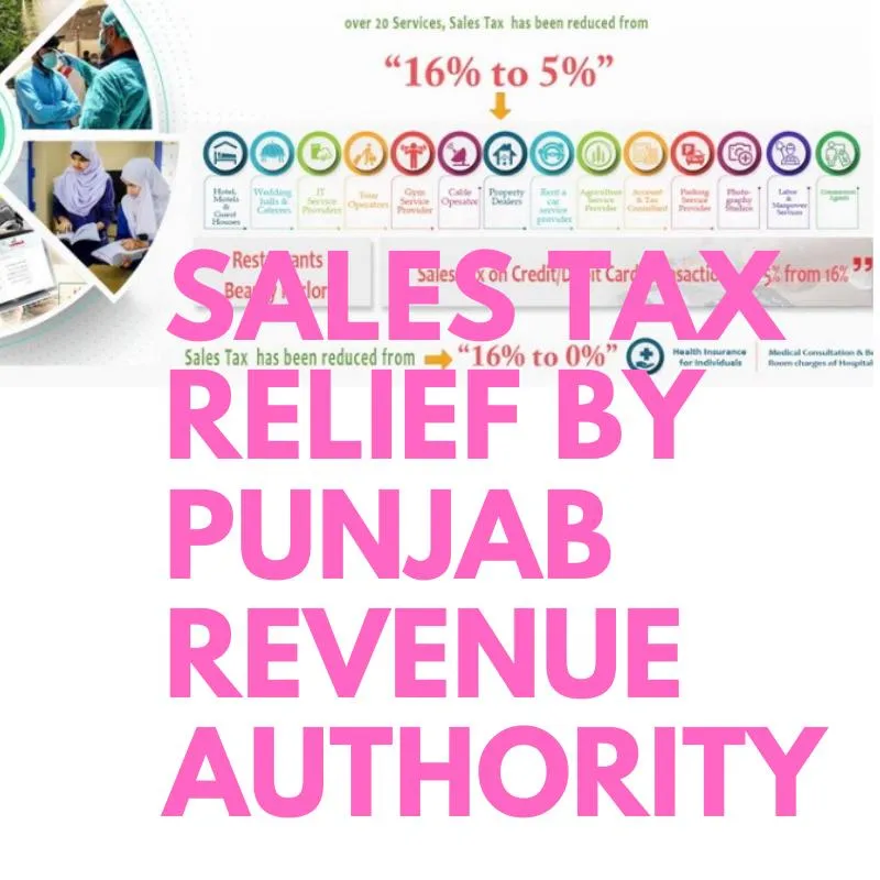 Sales-Tax-Relief-Punjab-Revenue-Authority