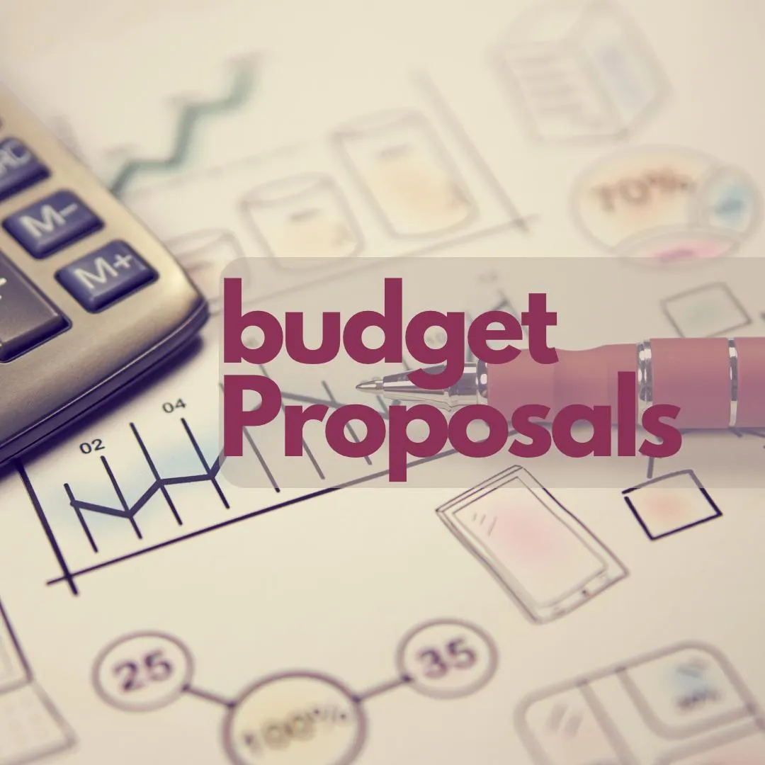 Budget Proposals 2021