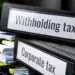 Omission of Withholding tax provisions in budget finance act 2021
