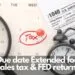 Due Date extended for sales tax and fed monthly returns July 2021