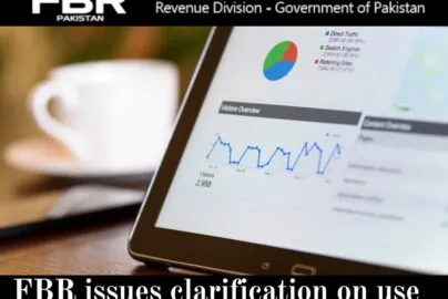 FBR clarification on use of pirated software by fbr