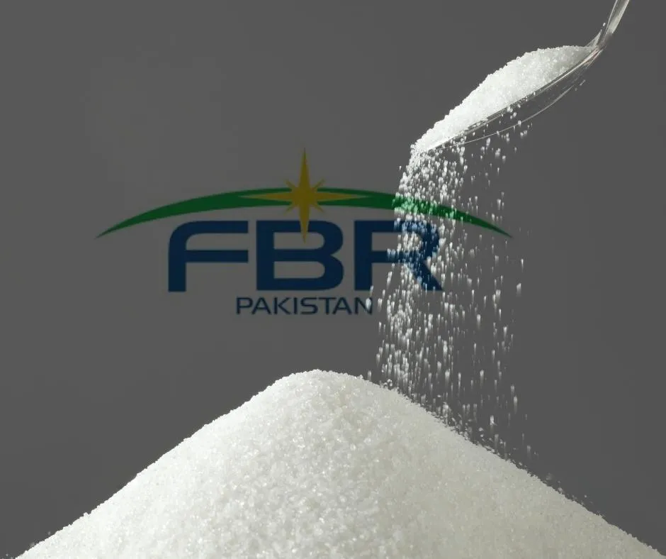FBR suspends sales tax on sugar SRO 989