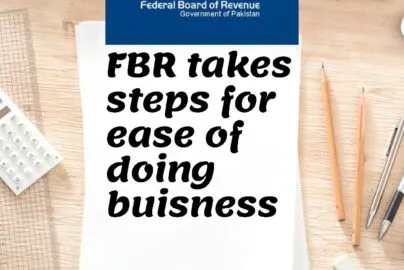 FBR takes steps for ease of doing business