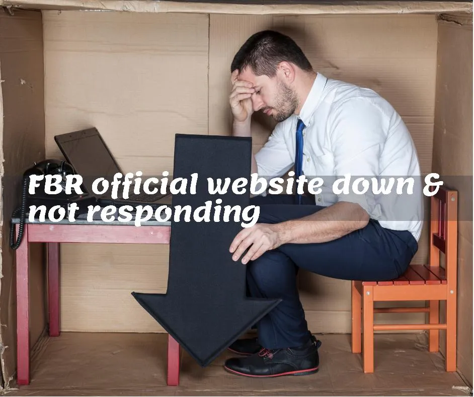 FBR website down and not responding