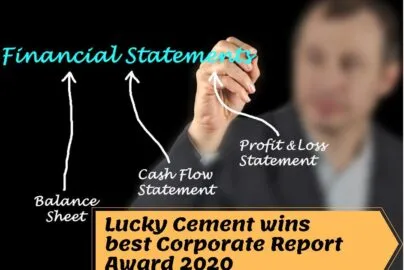 Lucky Cement Wins Best Corporate Report Award 2020