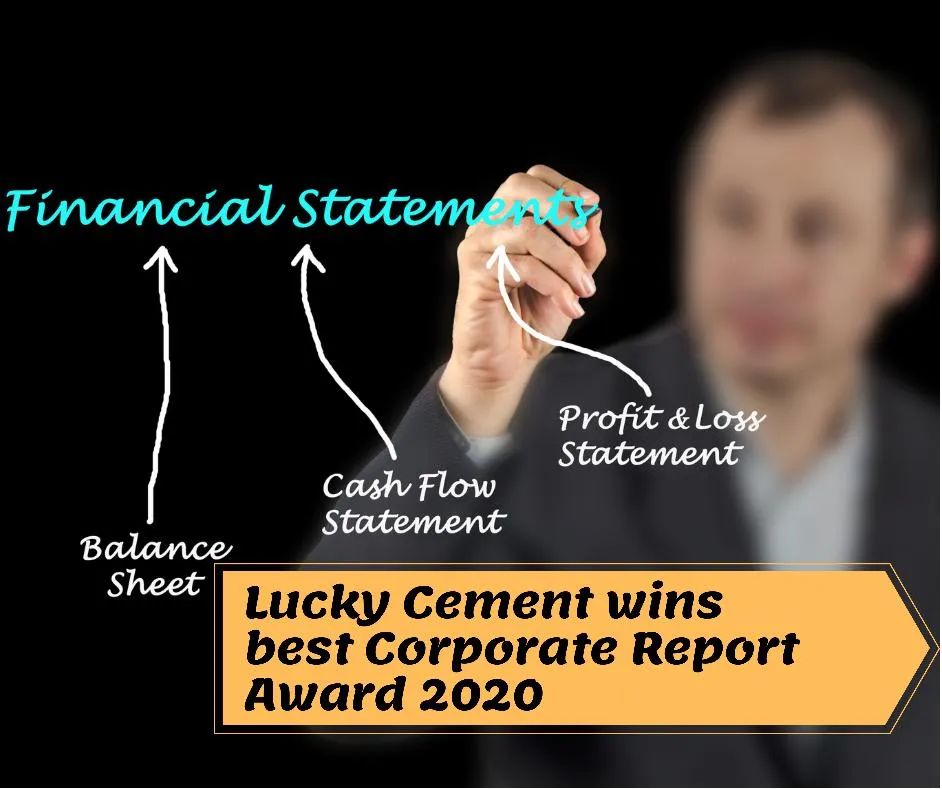Lucky Cement Wins Best Corporate Report Award 2020
