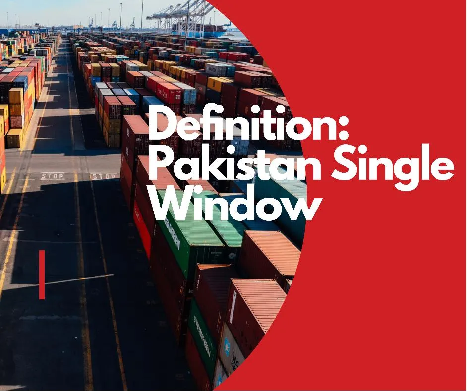 What is Pakistan Single Window